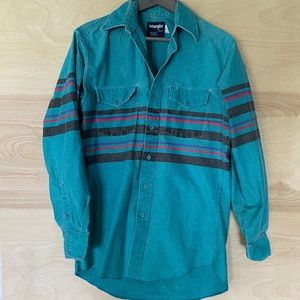 Vintage Wrangler Button-up Rancher Shirt
